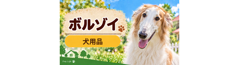 ボルゾイ向け犬用品の選び方｜ケージ・ベッド・ハーネスをまとめて確認