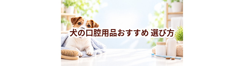 犬の口腔用品おすすめの選び方｜失敗しないチェックポイント