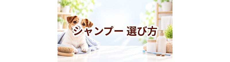 シャンプーの選び方｜愛犬に合うものを選ぶチェックポイント