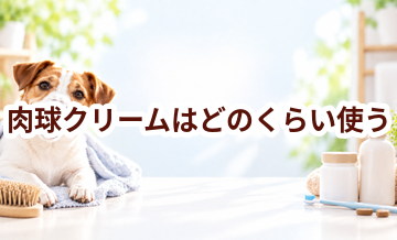 肉球クリームはどのくらい使う？頻度・使い方・費用を確認