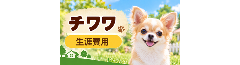 チワワの生涯費用はいくら？子犬からシニアまで長期で考える