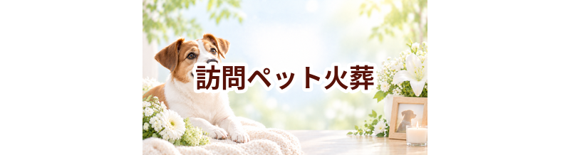訪問ペット火葬とは？メリット・注意点・料金を確認