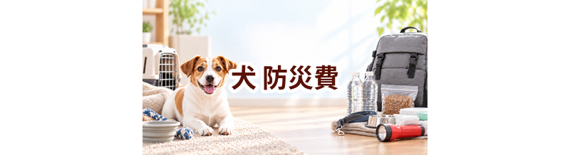 犬の防災費はいくらかかる？年間予算の立て方と節約ポイント
