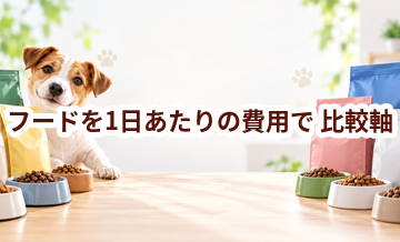 ドッグフードを1日あたりの費用で比較するときのポイント｜数字だけで決めない選び方