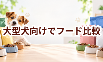 ドッグフードを大型犬向けで比較するときのポイント｜数字だけで決めない選び方
