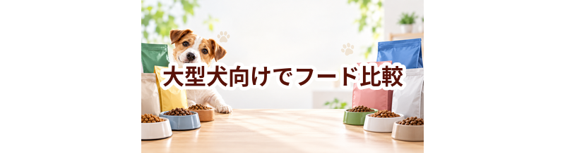ドッグフードを大型犬向けで比較するときのポイント｜数字だけで決めない選び方