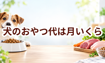 犬のおやつ代は月いくら？与え方と家計のバランスを考える