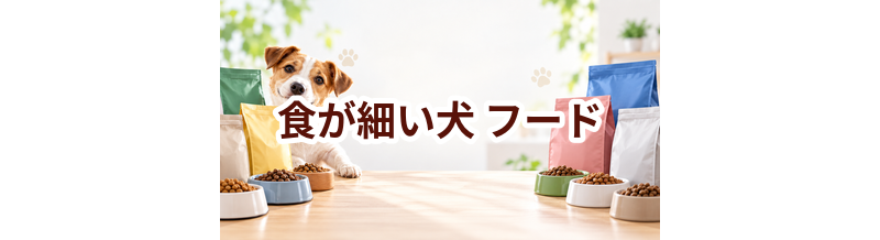 食が細い犬のドッグフードはどう選ぶ？価格・食べやすさ・続けやすさで比較