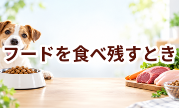 ドッグフードを食べ残すときはどうする？保存と衛生のポイント
