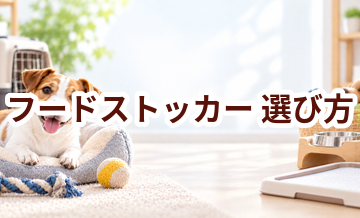 フードストッカーの選び方｜サイズ・使いやすさ・価格で失敗しないポイント