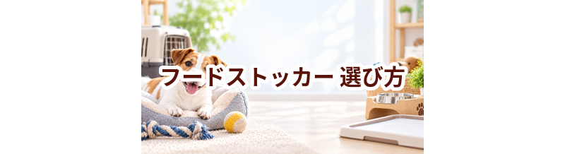 フードストッカーの選び方｜サイズ・使いやすさ・価格で失敗しないポイント
