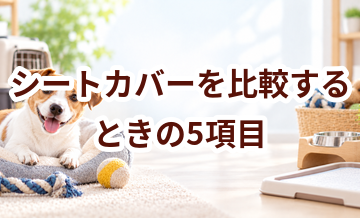 シートカバーを比較するときの5項目｜価格・安全性・手入れのしやすさを確認