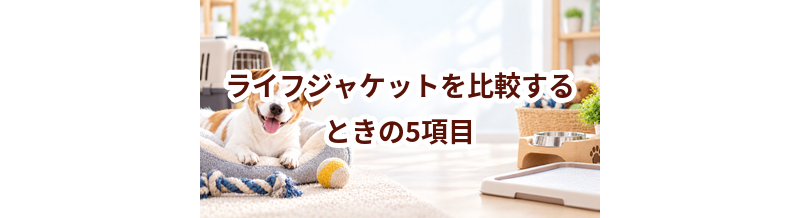ライフジャケットを比較するときの5項目｜価格・安全性・手入れのしやすさを確認