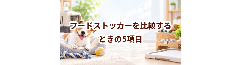 フードストッカーを比較するときの5項目｜価格・安全性・手入れのしやすさを確認
