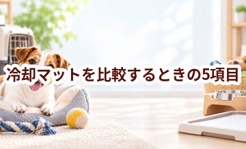冷却マットを比較するときの5項目｜価格・安全性・手入れのしやすさを確認