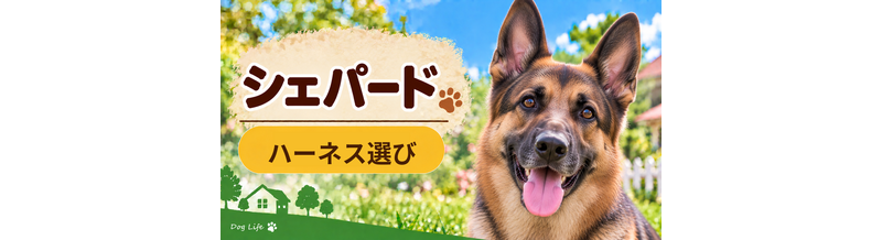 シェパードのハーネス選び｜サイズ測定とフィット感のチェック