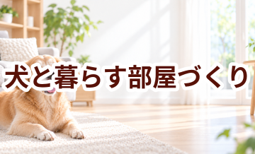 犬と暮らす部屋づくり｜床・臭い・安全対策にかかる費用