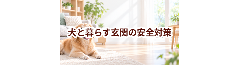 犬と暮らす玄関の安全対策｜滑り・誤食・汚れを防ぐ工夫
