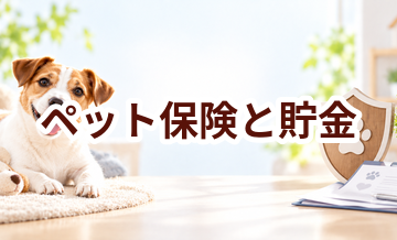 ペット保険と貯金はどっち？年間負担と高額治療への備えを比較