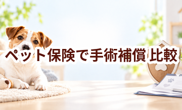ペット保険で手術補償を比較するときの見方｜保険料だけで選ばない