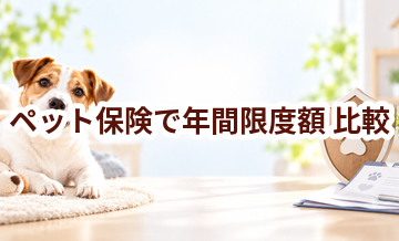ペット保険で年間限度額を比較するときの見方｜保険料だけで選ばない