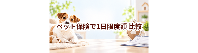 ペット保険で1日限度額を比較するときの見方｜保険料だけで選ばない