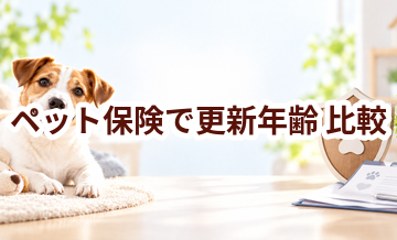 ペット保険で更新年齢を比較するときの見方｜保険料だけで選ばない