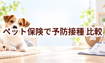 ペット保険で予防接種を比較するときの見方｜保険料だけで選ばない