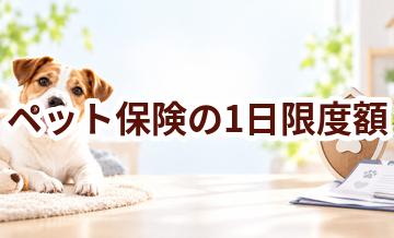 ペット保険の1日限度額とは？契約前に確認したいポイント