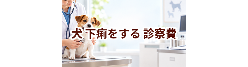 犬が下痢をするときの診察費はいくら？検査・治療費を考えるときの目安