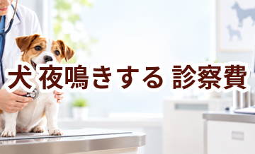 犬が夜鳴きするときの診察費はいくら？検査・治療費を考えるときの目安