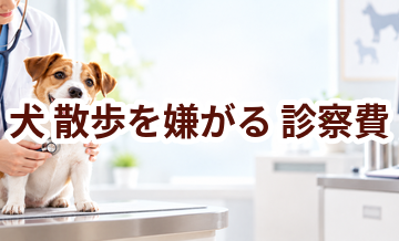 犬が散歩を嫌がるときの診察費はいくら？検査・治療費を考えるときの目安