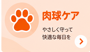 肉球ケア