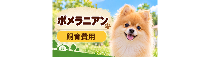 ポメラニアンを飼う費用はいくら？初期費用・年間費用・生涯費用を解説