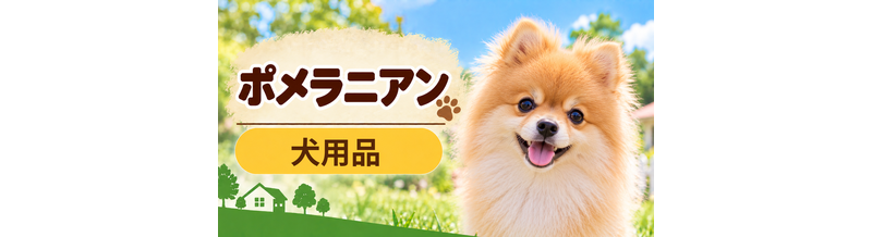 ポメラニアン向け犬用品の選び方｜ケージ・ベッド・ハーネスをまとめて確認