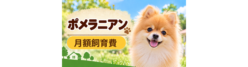 ポメラニアンの飼育費は月いくら？食費・日用品・保険料を家計シミュレーション