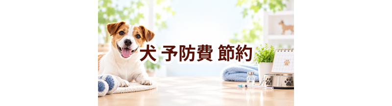 犬の予防費を抑えるには？無理なく続ける節約方法