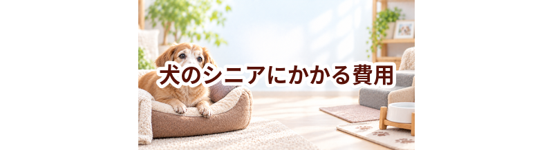 犬のシニアにかかる費用はいくら？毎月のケア代を整理