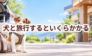 犬と旅行するといくらかかる？宿泊・移動・持ち物の費用