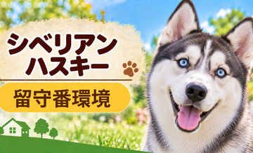 シベリアンハスキーの留守番環境を整える｜安全対策と便利グッズ