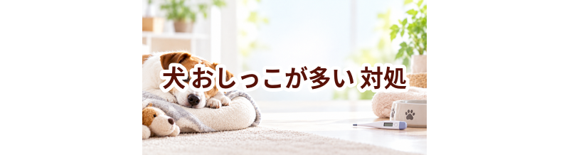 犬がおしっこが多いときはどうする？自宅で確認したいことと受診の目安