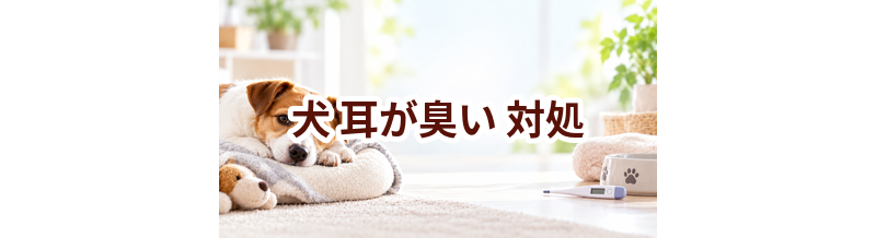 犬が耳が臭いときはどうする？自宅で確認したいことと受診の目安