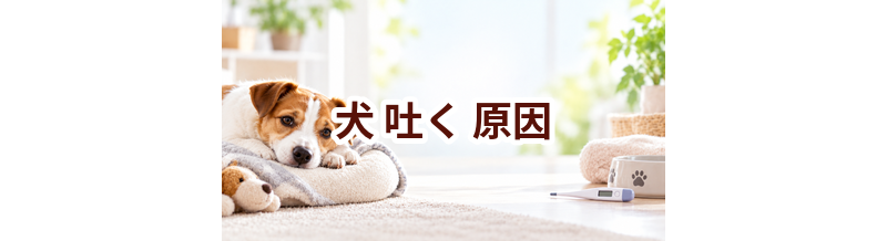 犬が吐く原因は？考えられることと動物病院で伝えたいポイント