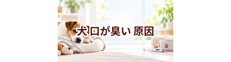犬が口が臭い原因は？考えられることと動物病院で伝えたいポイント