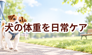 犬の体重を毎日続けるコツ｜食事・運動・ケア用品を見直す