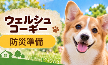 ウェルシュコーギーの防災準備｜避難時に必要な用品と持ち出しリスト